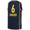 Youth Natasha Howard ＃6 Explorer Edition Victory Navy Indiana Fever 2021 Jersey