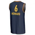 Youth Natasha Howard ＃6 Replica Navy Indiana Fever Lightweight Jersey