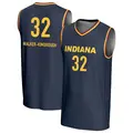 Youth Shatori Walker-Kimbrough ＃32 Replica Navy Indiana Fever Lightweight Jersey