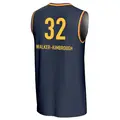 Youth Shatori Walker-Kimbrough ＃32 Replica Navy Indiana Fever Lightweight Jersey