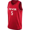 Youth Shey Peddy ＃5 Rebel Edition Victory Red Indiana Fever 2023 Jersey