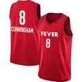 Youth Sophie Cunningham ＃8 Rebel Edition Victory Red Indiana Fever 2023 Jersey