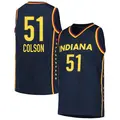 Youth Sydney Colson ＃51 Explorer Edition Victory Navy Indiana Fever 2021 Jersey