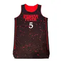 Youth Victaria Saxton ＃5 Rebel Edition Victory Black Indiana Fever 2021 Jersey